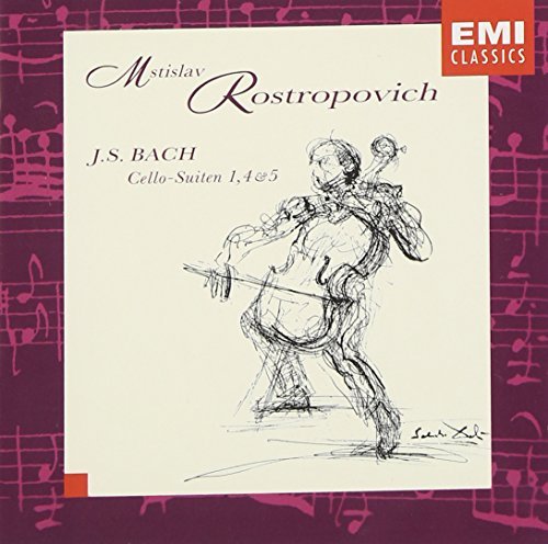 Mstislav Rostropovich/Bach: Cello Suites 1 4 & 5@Rostropovich*mstislav (Vc)