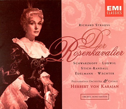 R. Strauss/Rosenkavalier-Comp Opera@Schwarzkopf/Ludwig/Edelmann/+@Karajan/Phil Orch & Ch