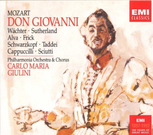 W.A. Mozart Don Giovanni Comp Opera Remastered Wachter Frick + Giulini Phil Orch & Chorus 