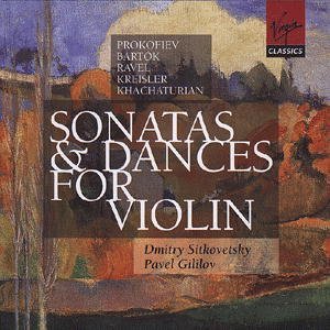 Sonatas & Dances For Violin Sons Dances Vn Prokofiev Dvorak Brahms Bartok Wieniawski Kreisler Ravel & 
