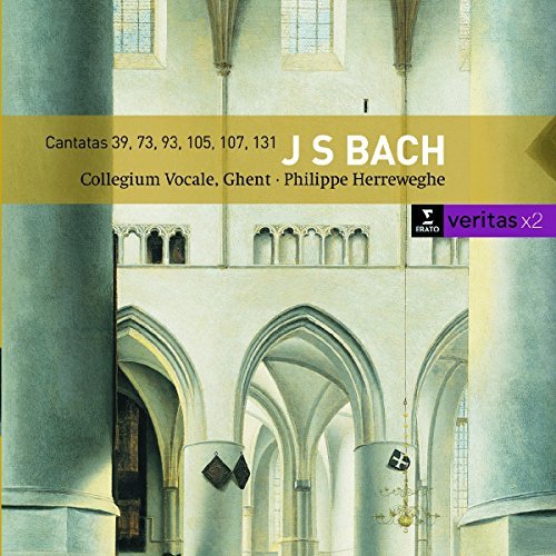 J.S. Bach/Cants 39/73/93/105/107/131@Schlick/Mellon/Lesne/Brett/&@Herreweghe/Collegium Vocale