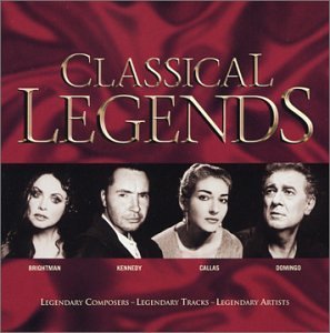 Classical Legends Classical Legends Brightman Kennedy Callas & 2 CD Set 