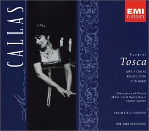 G. Puccini Tosca Comp Opera Callas Cioni Gobbi Cillario Covent Garden Opera O 