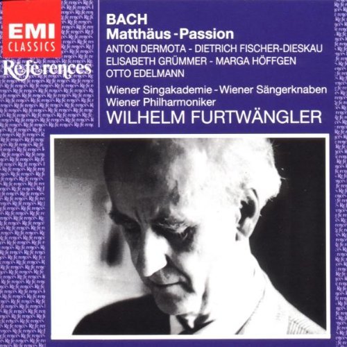 J.S. Bach/St. Matthew Passion@Grummer/Hoffgen/Dermota/&@Furtwangler/Vienna Po