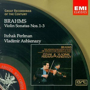 J. Brahms/Violin Sonatas@Perlman (Vn)/Ashkenazy (Pno)