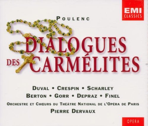 F. Poulenc Dialogues Des Carmelites Comp Crespin Duval Gorr Dervaux Natl Opera Theater Orc 