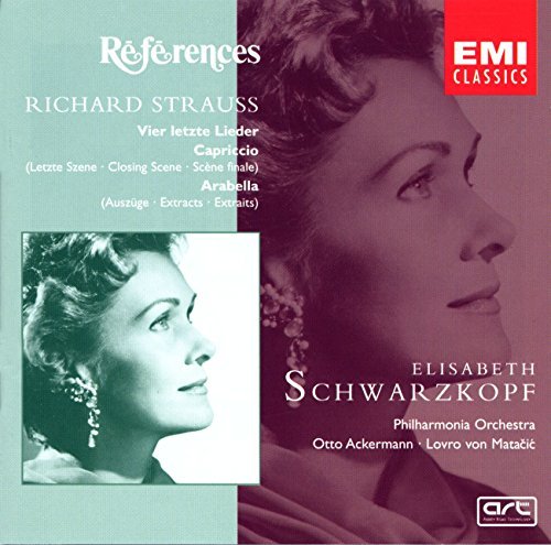 R. Strauss/Four Last Songs@Schwarzkopf/Felbermayer/&@Ackerman & Von Matacic/Po