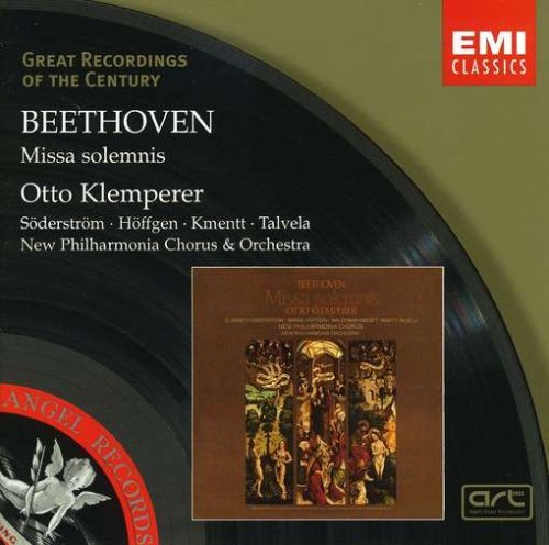 Otto Klemperer/Beethoven: Missa Solemnis Etc@Soderstrom/Hoffgen/Kmentt/&@Klemperer/New Po & Chor