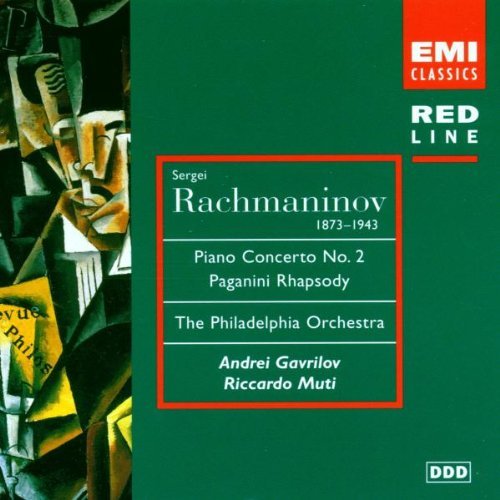 S. Rachmaninoff/Ct Pno 2/Rhap Paganini@Gavrilov*andrei (Pno)@Muti/Philadelphia Orch