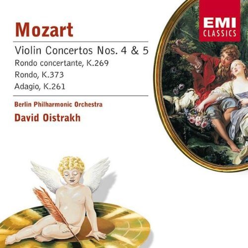 David Oistrakh/Mozart: Violin Concertos 4-5@Oistrakh/Berlin Phil