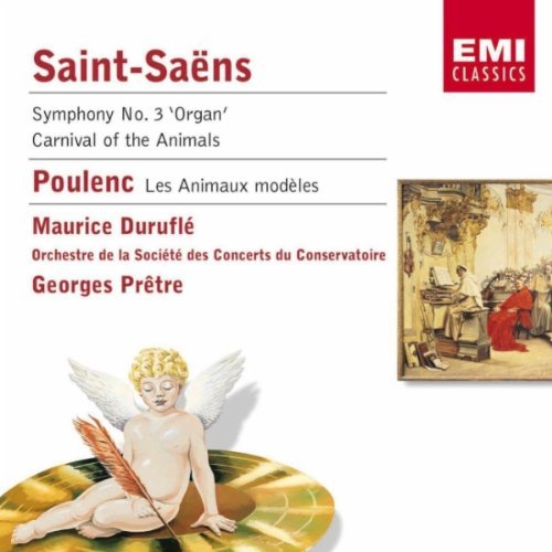 Saint-Saens/Poulenc/Sym 3 (Cm)/Animaux Modele/@Ciccolini (Pno)/Weissenberg (P
