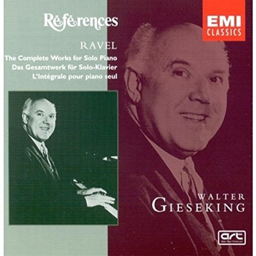Walter Gieseking Ravel Complete Piano Music Gieseking*walter (pno) 2 CD Set 