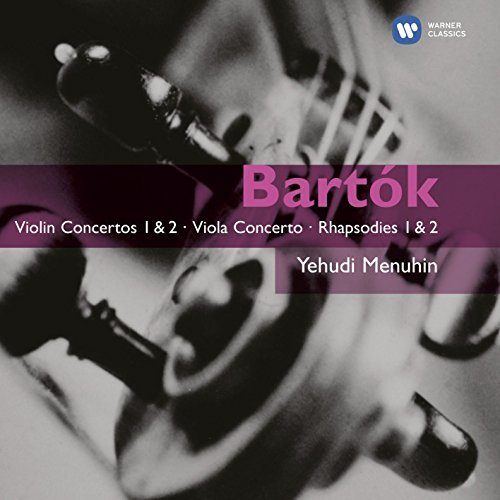 Yehudi Menuhin/Bartok: Violin/Viola Concertos@2 Cd