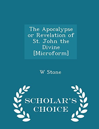 W. Stone/The Apocalypse or Revelation of St. John the Divin