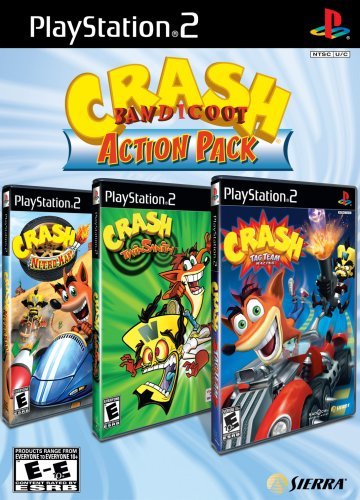Ps2 Crash Bandicoot Action Pack 