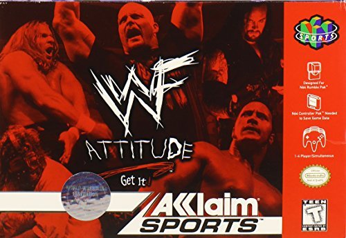 Nintendo 64 Wwf Attitude T 