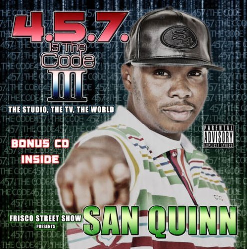 San Quinn/457 Is The Code #3@Explicit Version@2 Cd Set
