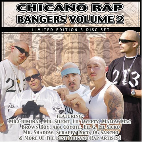 Chicano Rap Bangers/Vol. 2-Chicano Rap Bangers@Explicit Version/Lmtd Ed.@3 Cd