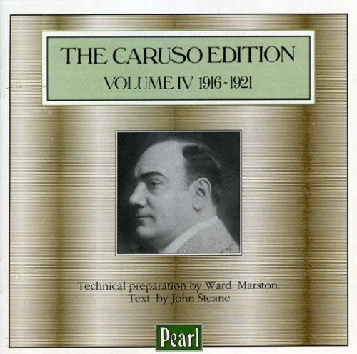 Enrico Caruso Caruso Edition Vol. 4 1916 21 Caruso (ten) 