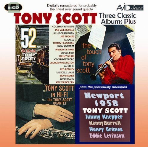 Tony Scott/Three Classic Albums Plus@Import-Gbr@2 Cd