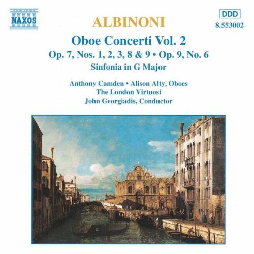 T. Albinoni/Oboe Concertos Vol. 2@Georgiadis/London Virtuosi