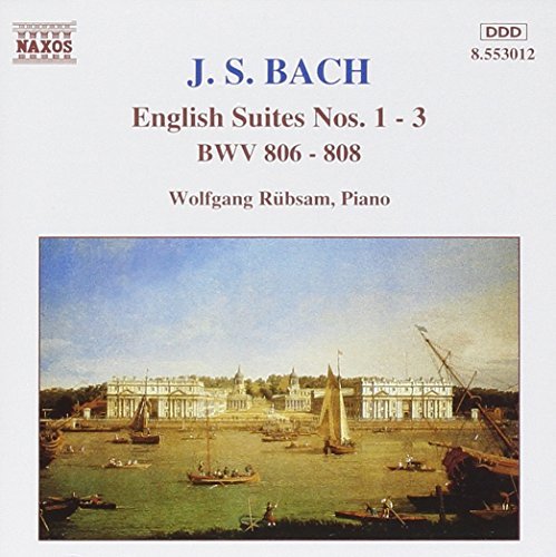 Johann Sebastian Bach English Suites Nos. 1 3 Rubsam*wolfgang (pno) 