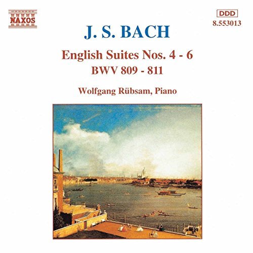 Johann Sebastian Bach/English Suites Nos. 4-6@Rubsam*wolfgang (Pno)