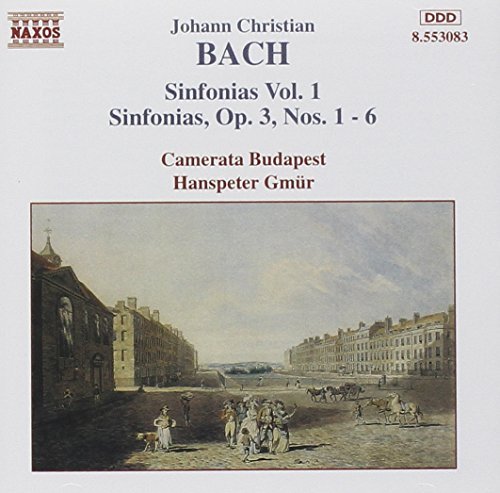 J.C. Bach Sinf Vol. 1 Gmur Budapest Camerata 