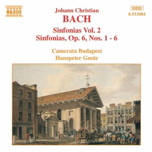 J.C. Bach/Sinf Op 6 (6)@Gmur/Budapest Camerata