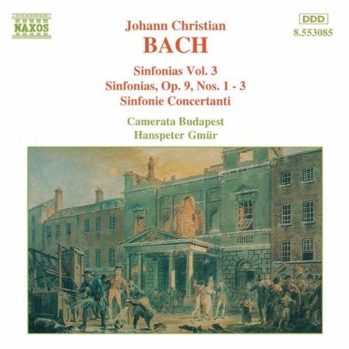J.C. Bach/Sinf Op 9 (3)/Sinf Concertant@Gmur/Budapest Camerata