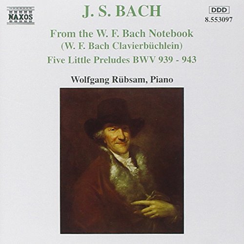 Johann Sebastian Bach From W.F.Bach Notebook 