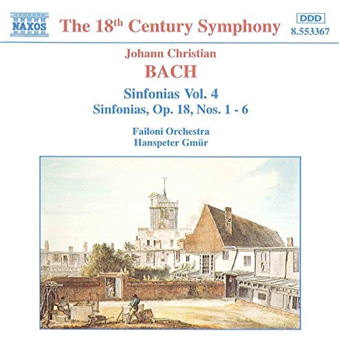 J.C. Bach/Sym 1-6 Vol 4@Gmur/Failoni Orch