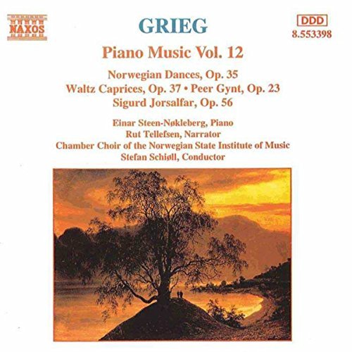 E. Grieg/Piano Music-Vol. 12@Schioll/Chbr Choir Of The Norw