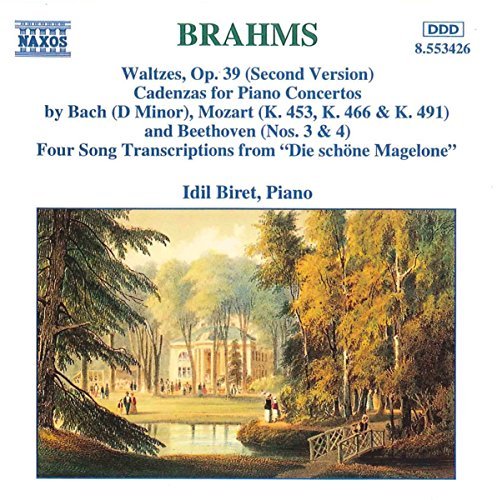 Johannes Brahms Waltzes Cadenzas Schone Magelo Biret*idil (pno) 