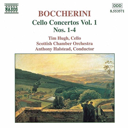 L. Boccherini Cello Concertos Vol. 1 Hugh*tim (vc) Halstead Scottish Co 
