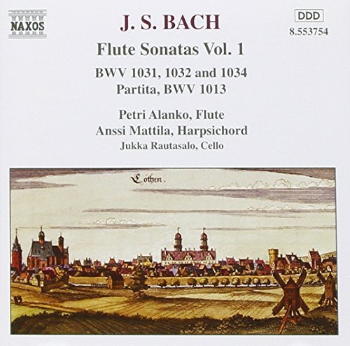 Johann Sebastian Bach/Flute Sonatas Vol. 1@Alanko/Mattila/Rautasalo