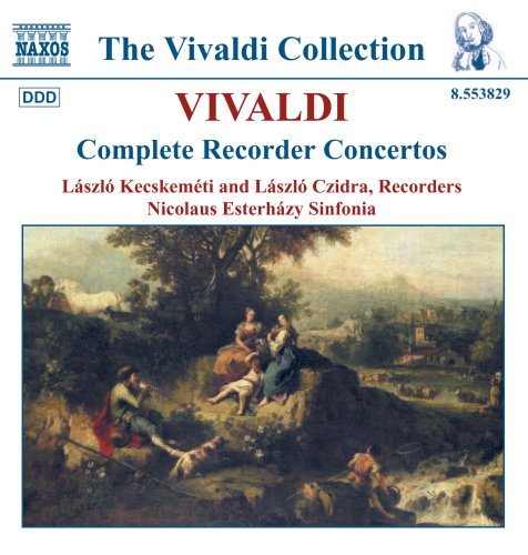 Antonio Vivaldi/Complete Recorder Concertos@Kecskemeti (Rcr)/Czidra (Rcr)@Zalay/Nicolaus Esterhazy Sinf