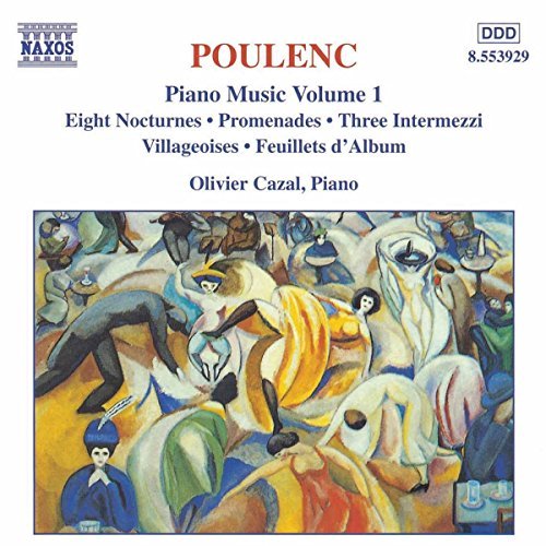 F. Poulenc/Piano Music Vol. 1@Cazal*olivier (Pno)