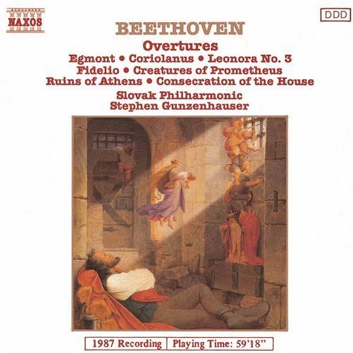 Ludwig Van Beethoven/Overtures@Gunzenhauser/Slovak Phil