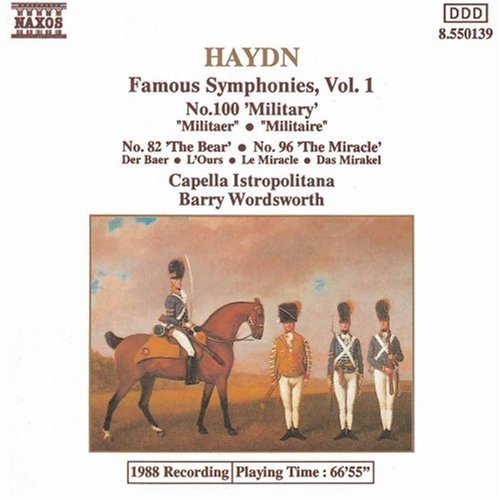 J. Haydn/Sym 82/96/100@Wordsworth/Capella Istropolita