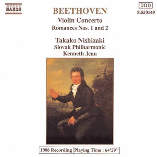 Ludwig Van Beethoven/Con Vn/Romances 1/2@Nishizaki*takako (Vn)@Jean/Slovak Phil