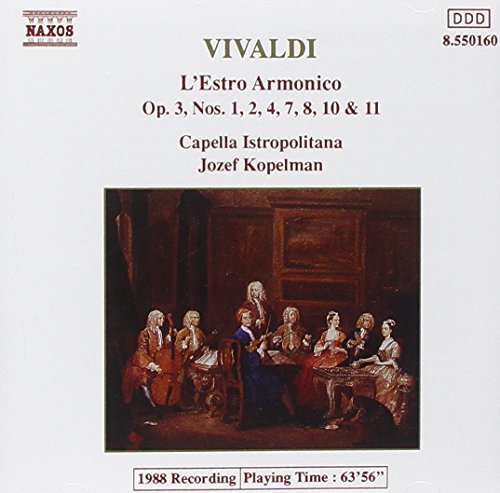 Antonio Vivaldi/L'Estro Armonico@Kopelman/Capella Istropolitana