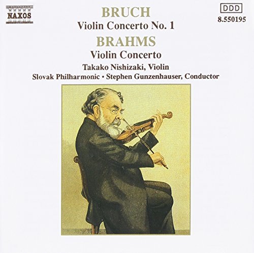 Bruch/Brahms/Con Vn 1/Con Vn@Nishizaki*takako (Vn)@Gunzenhauser/Slovak Phil