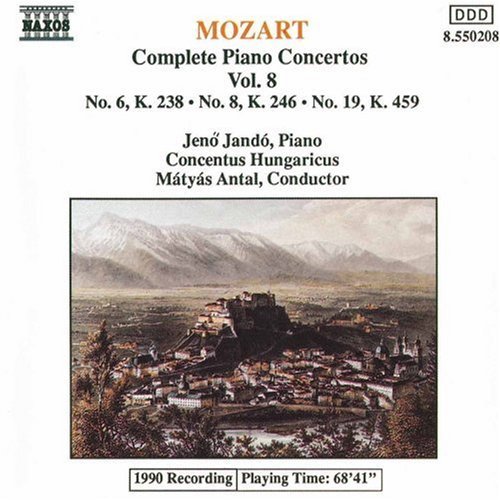 Wolfgang Amadeus Mozart/Con Pno 6/8/19@Jando*jeno (Pno)@Concentus Hungaricus