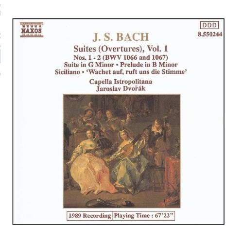 J.S. Bach/Ste Orch 1/2/Prelude/Siciliano@Dvorak/Capella Istropolitana
