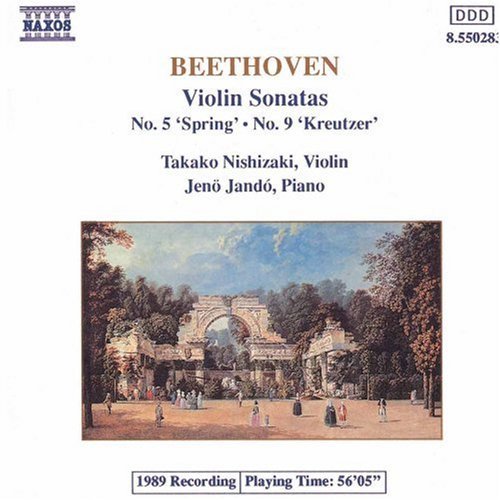 Ludwig Van Beethoven/Son Vn 5/9@Nishizaki (Vn)/Jando (Pno)