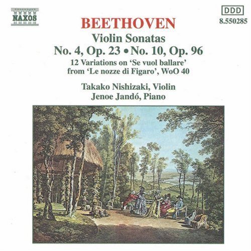 Ludwig Van Beethoven Son Vn 4 10 Var Mozart (12) Nishizaki (vn) Jando (pno) 