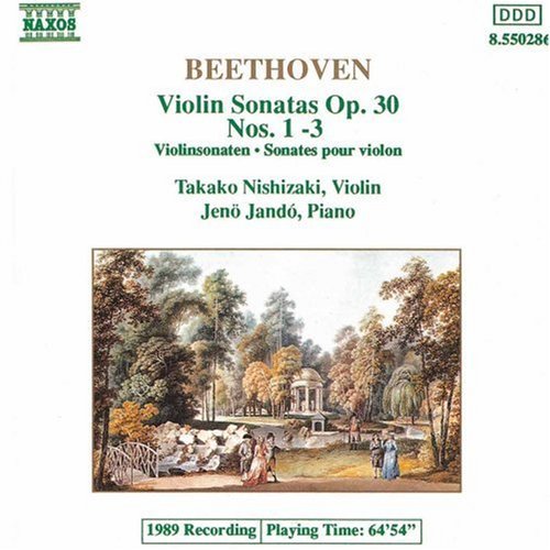 Ludwig Van Beethoven/Son Vn 6-8@Nishizaki (Vn)/Jando (Pno)