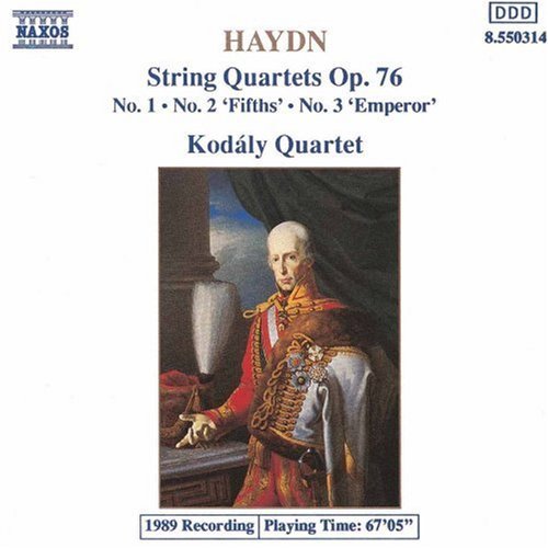 J. Haydn Qt Str Op 76 Nos. 1 3 Kodaly Qt 