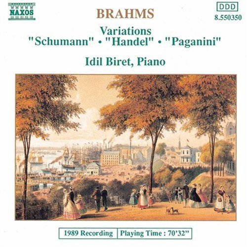 Johannes Brahms/Var Schumann/Var Handel/Var Pa@Biret*idil (Pno)